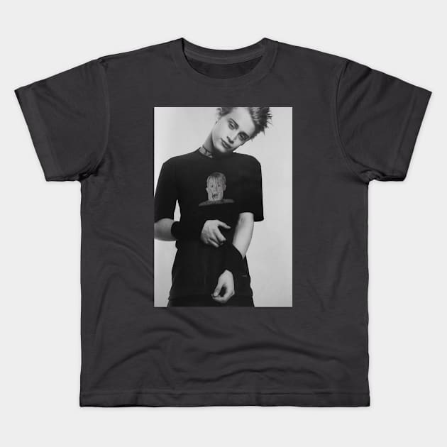 Macaulay Culkin drip 2 Kids T-Shirt by Lukasking Tees